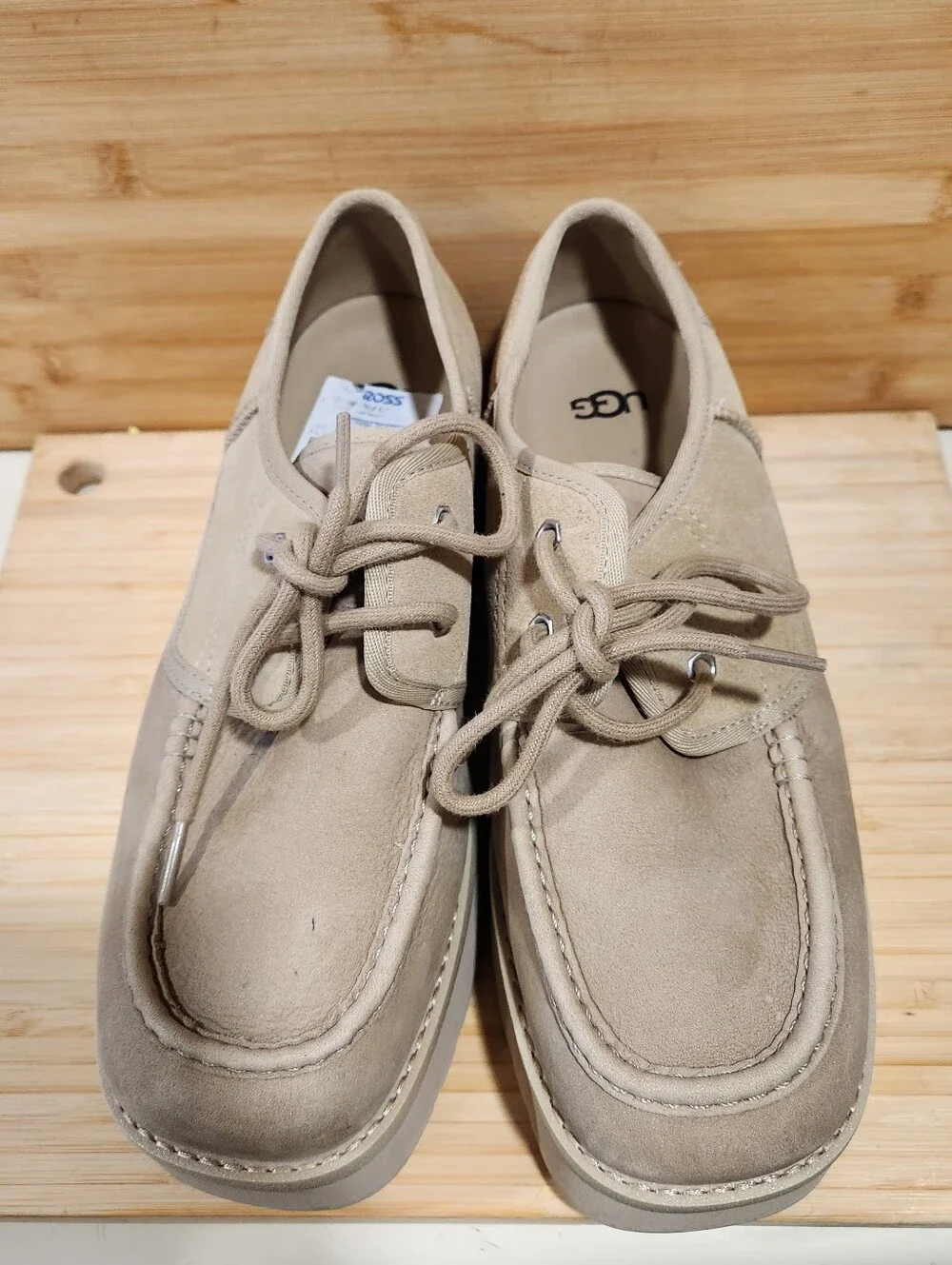 Ugg Cityfunc Women's Size 8.5 Tan Platform Shoes Neutral Casual